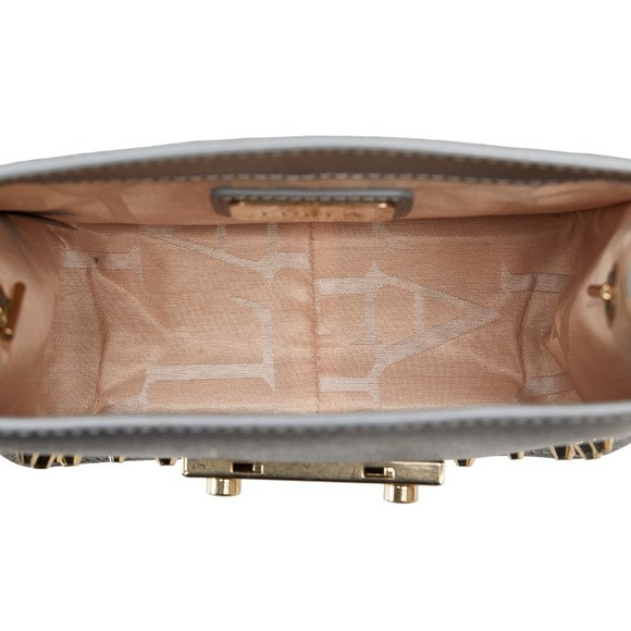 Furla Studded Leather Metropolis Flap Bag Leather Shoulder Bag in Good condition - Picture 7 of 10